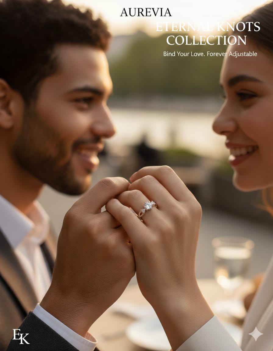 silver stylish king Queen design Copper Silver Plated Ring Set